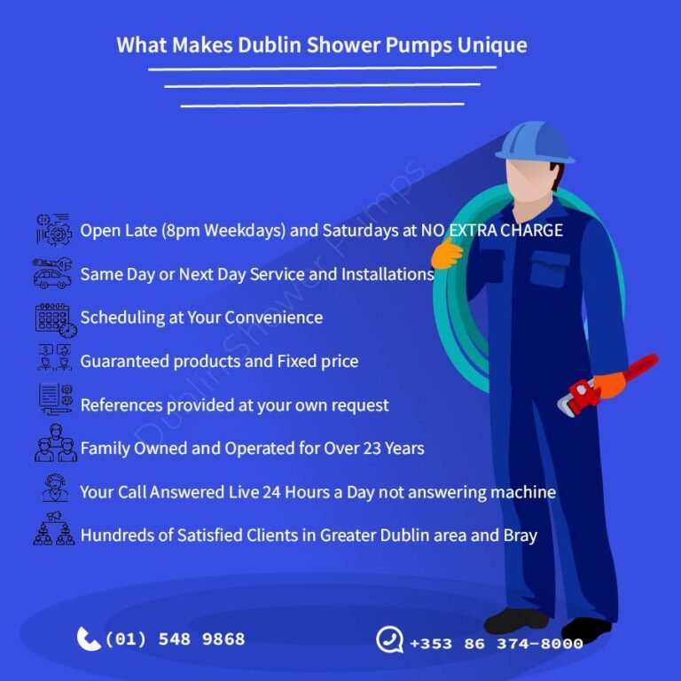 dublin shower pumps service